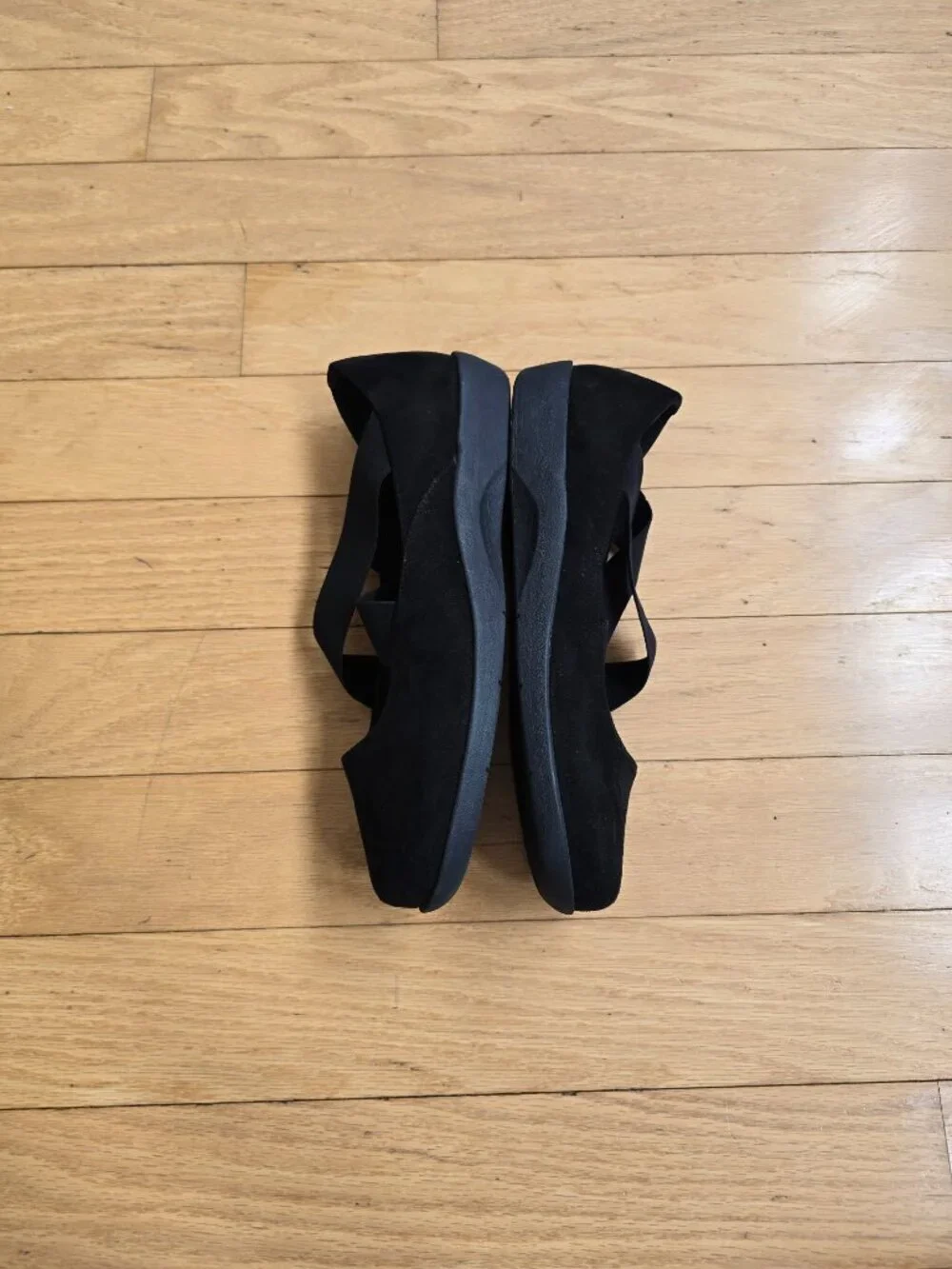 whimsygoth monochrome black sneakerina flats | WMS 10
